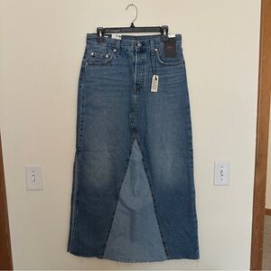 Levi’s Icon Denim Maxi Skirt